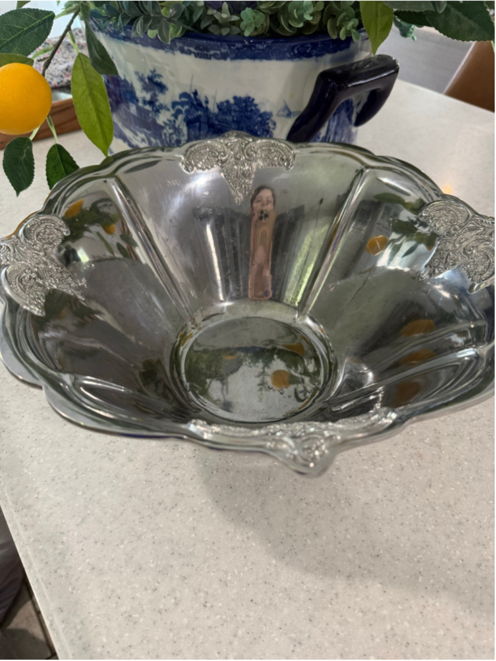 Large Wallace Grand Baroque Serving Bowl
